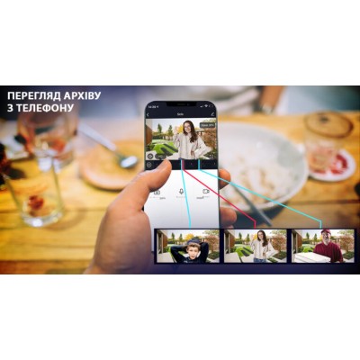 Гібридний відеодомофон 10.1" Neolight MEZZO Hybrid Black з Wi-Fi